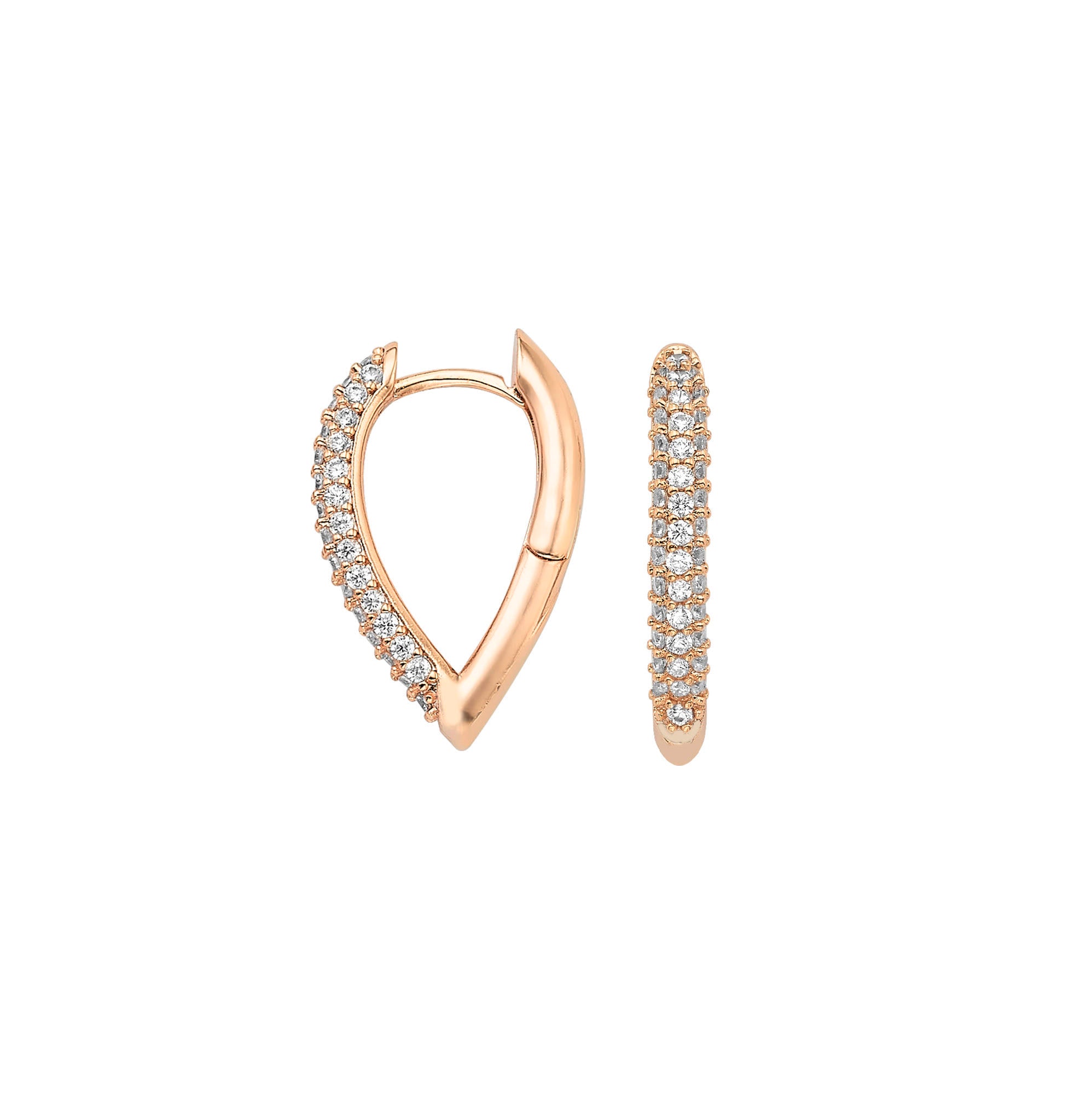 Teardrop Glow Pavé M