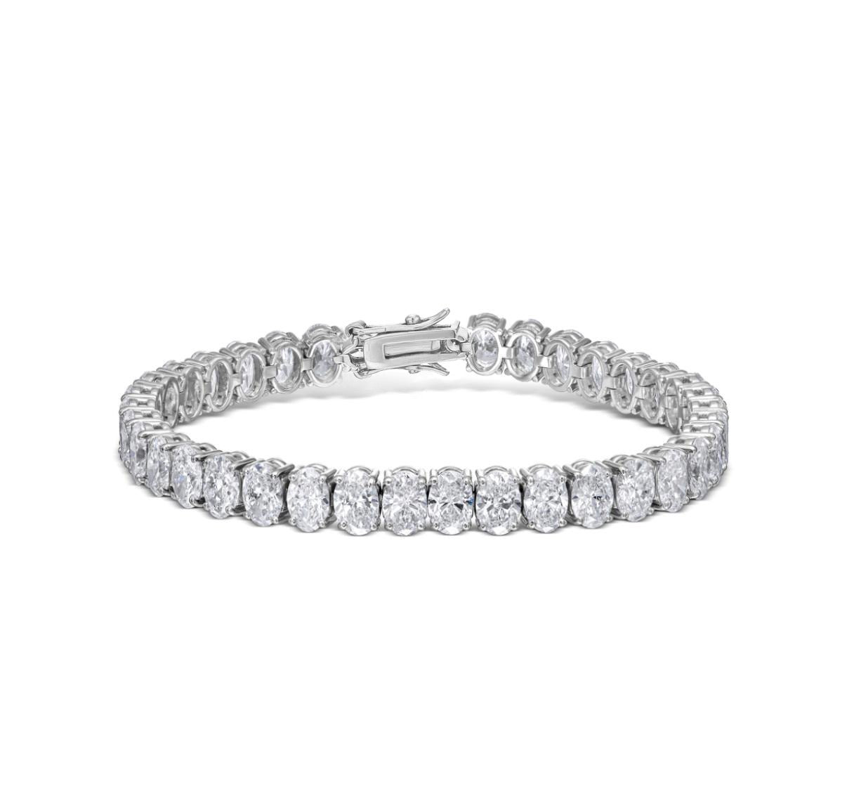Oval Tennis bracelet
