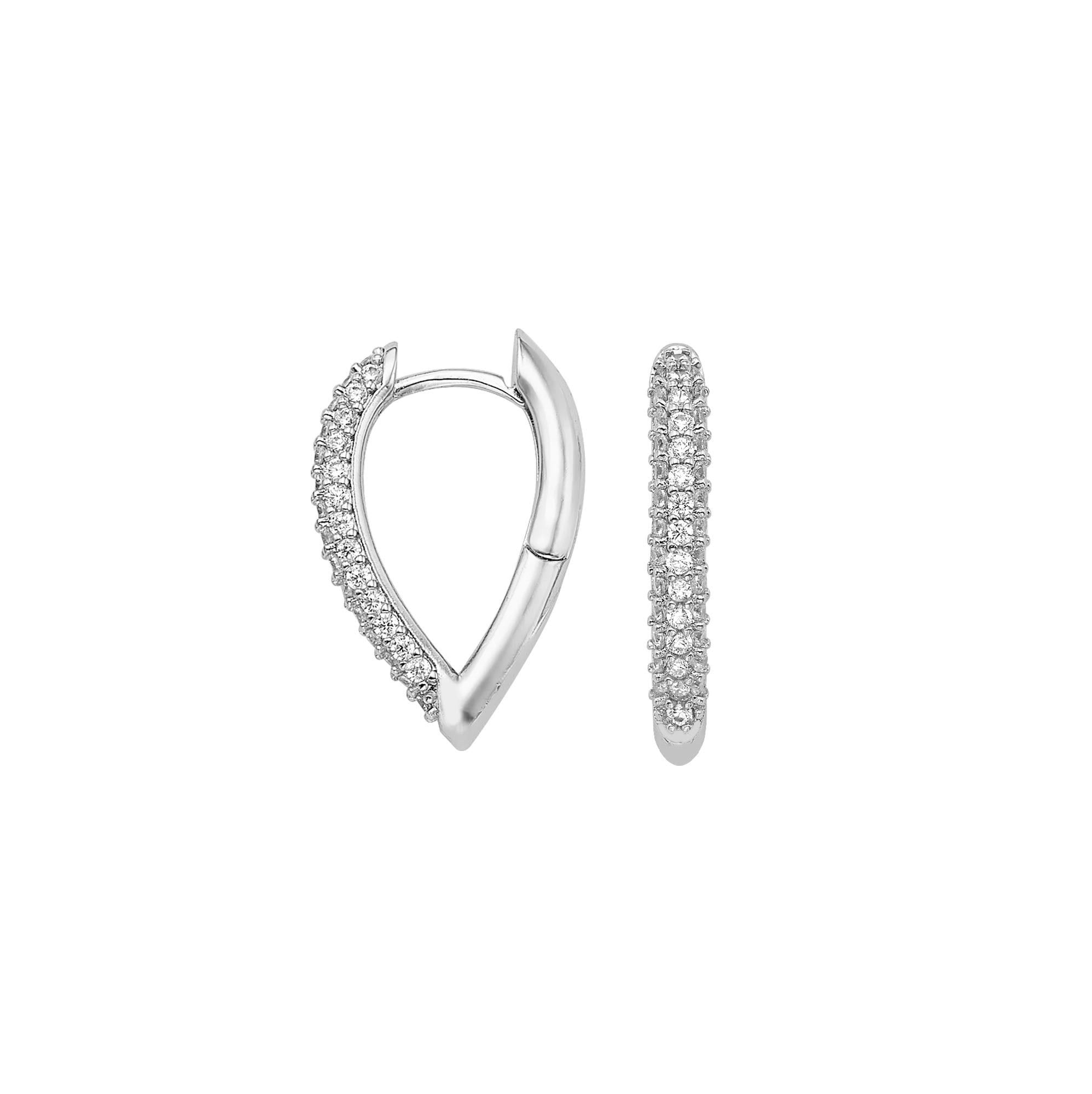 Teardrop Glow Pavé M