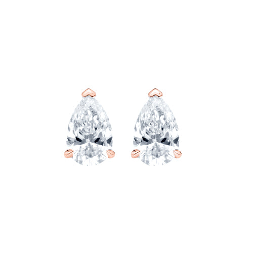 Drop stud earrings
