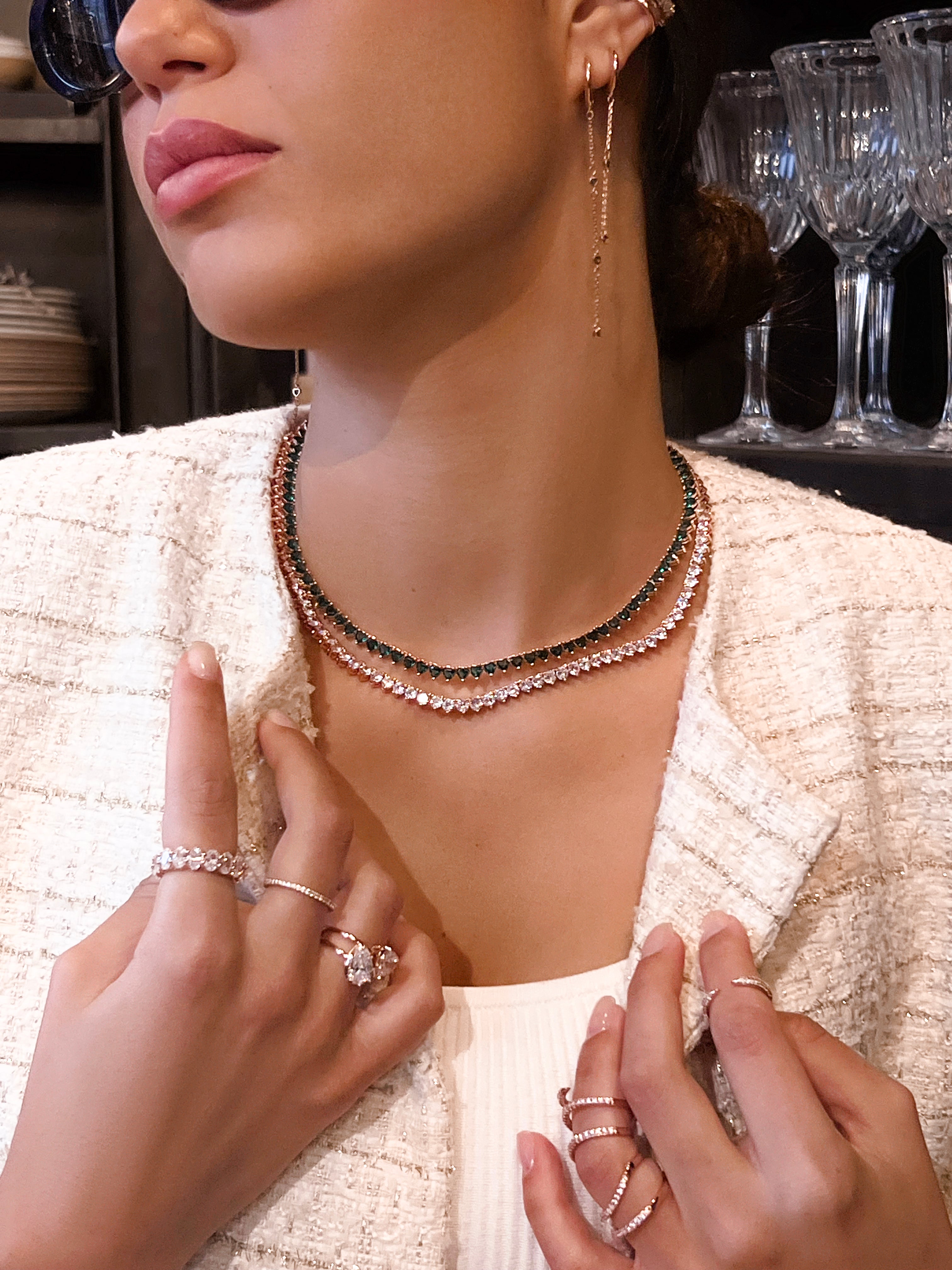 Classic Tennis Necklace 4mm