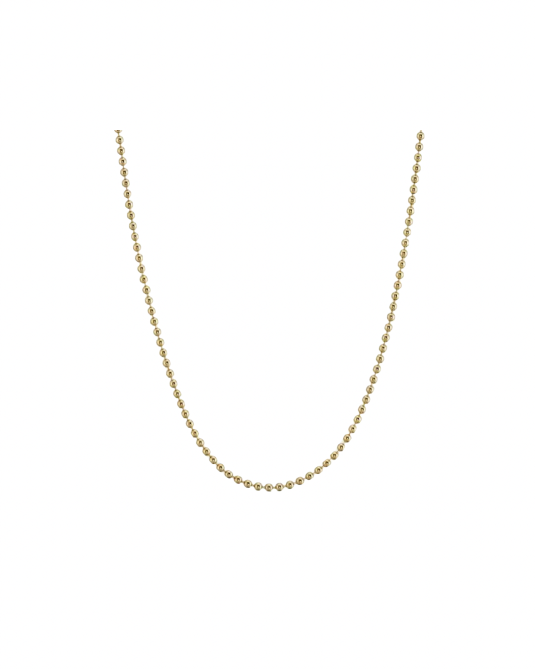 Bubble Ball Pear Necklace