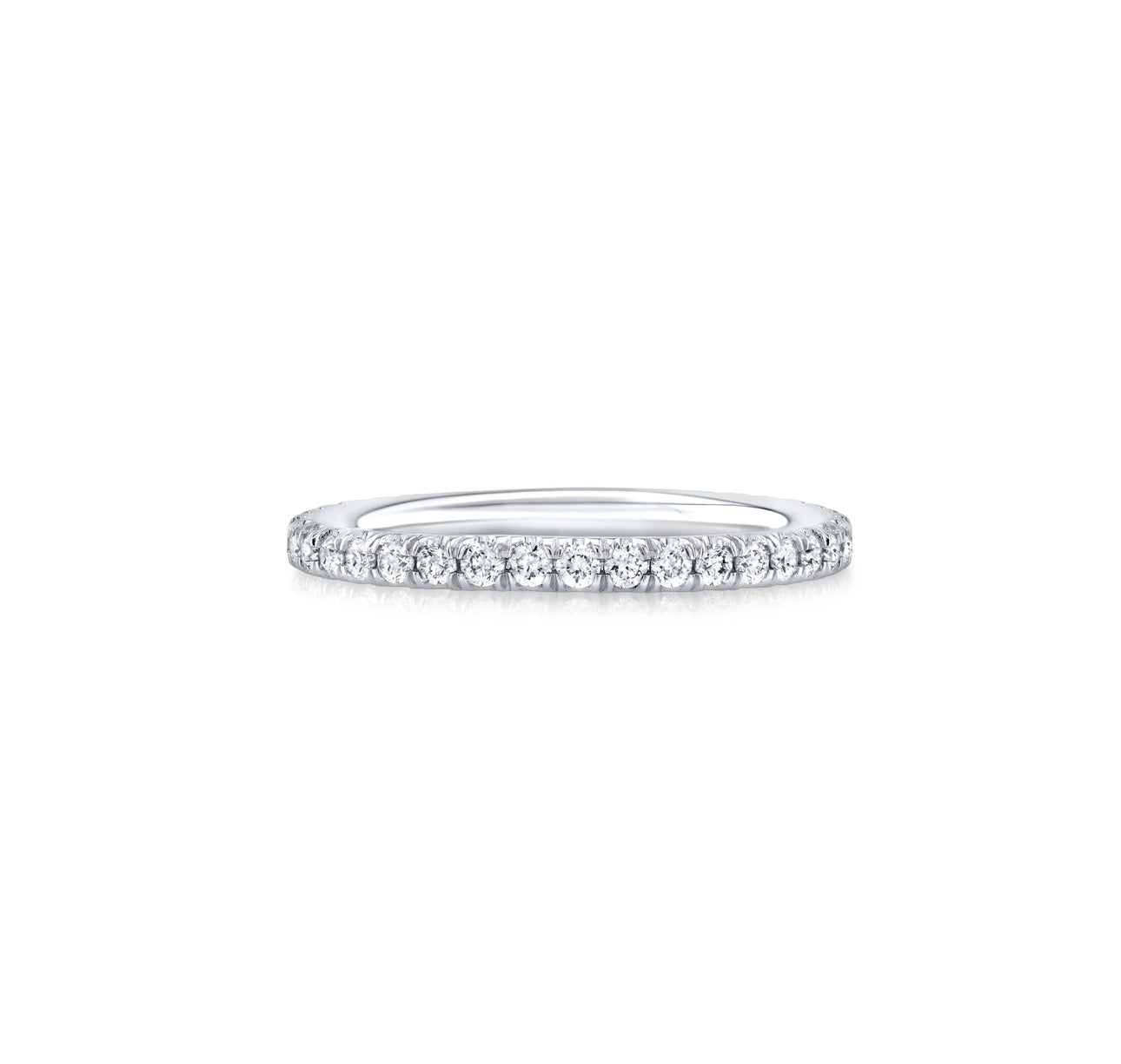 1 Row Pave Ring