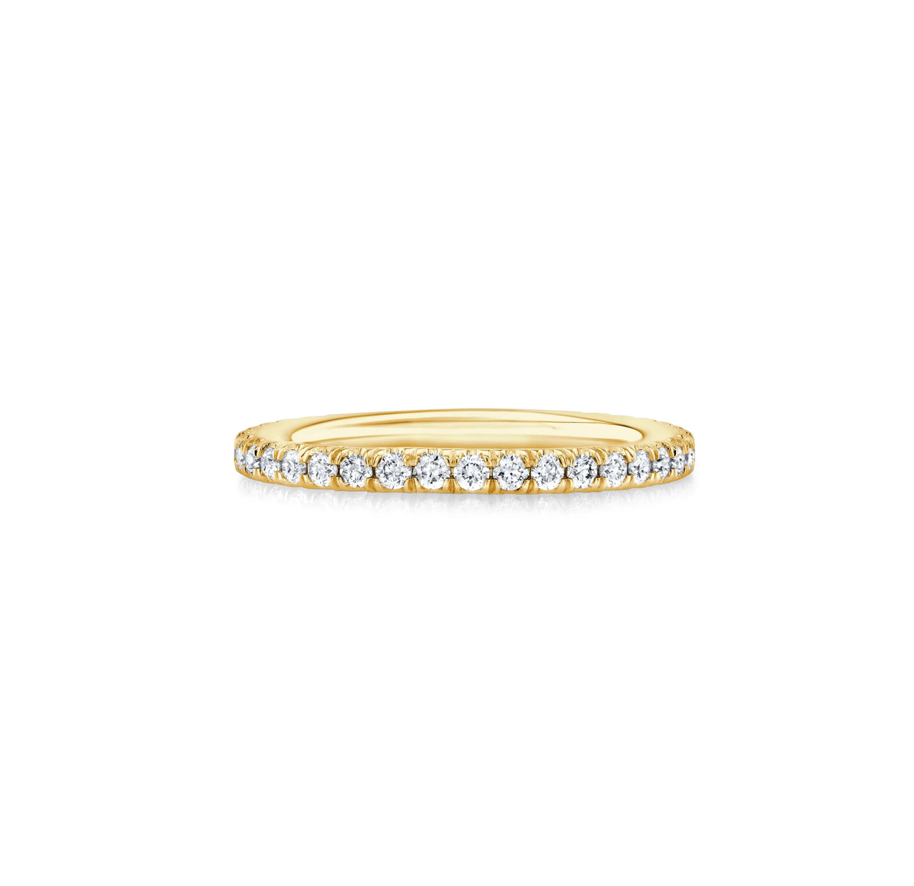 1 Row Pave Ring
