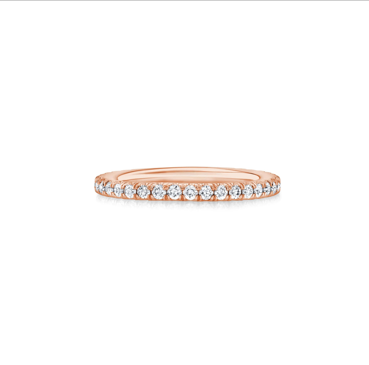 1 Row Pave Ring