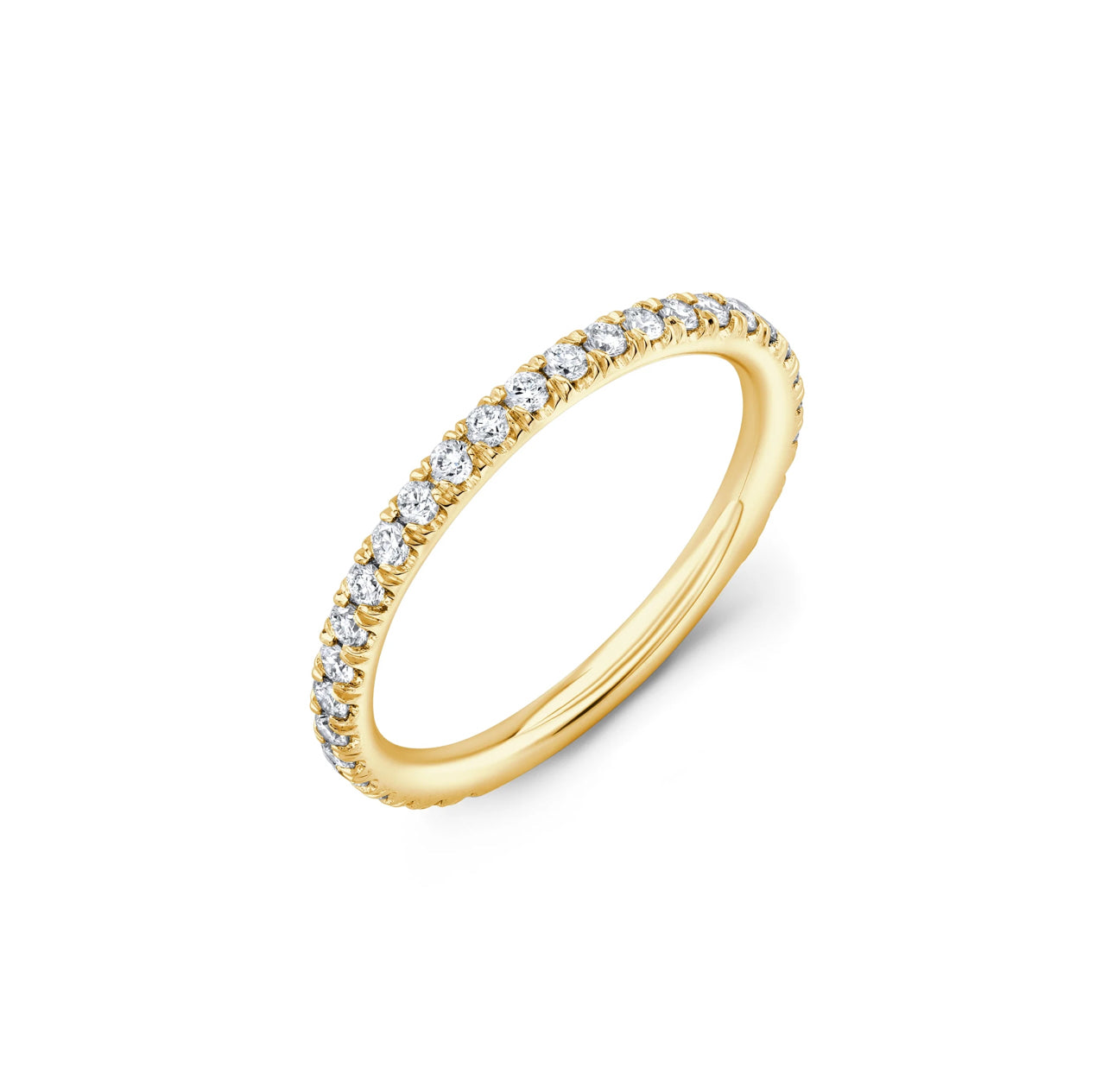 1 Row Pave Ring