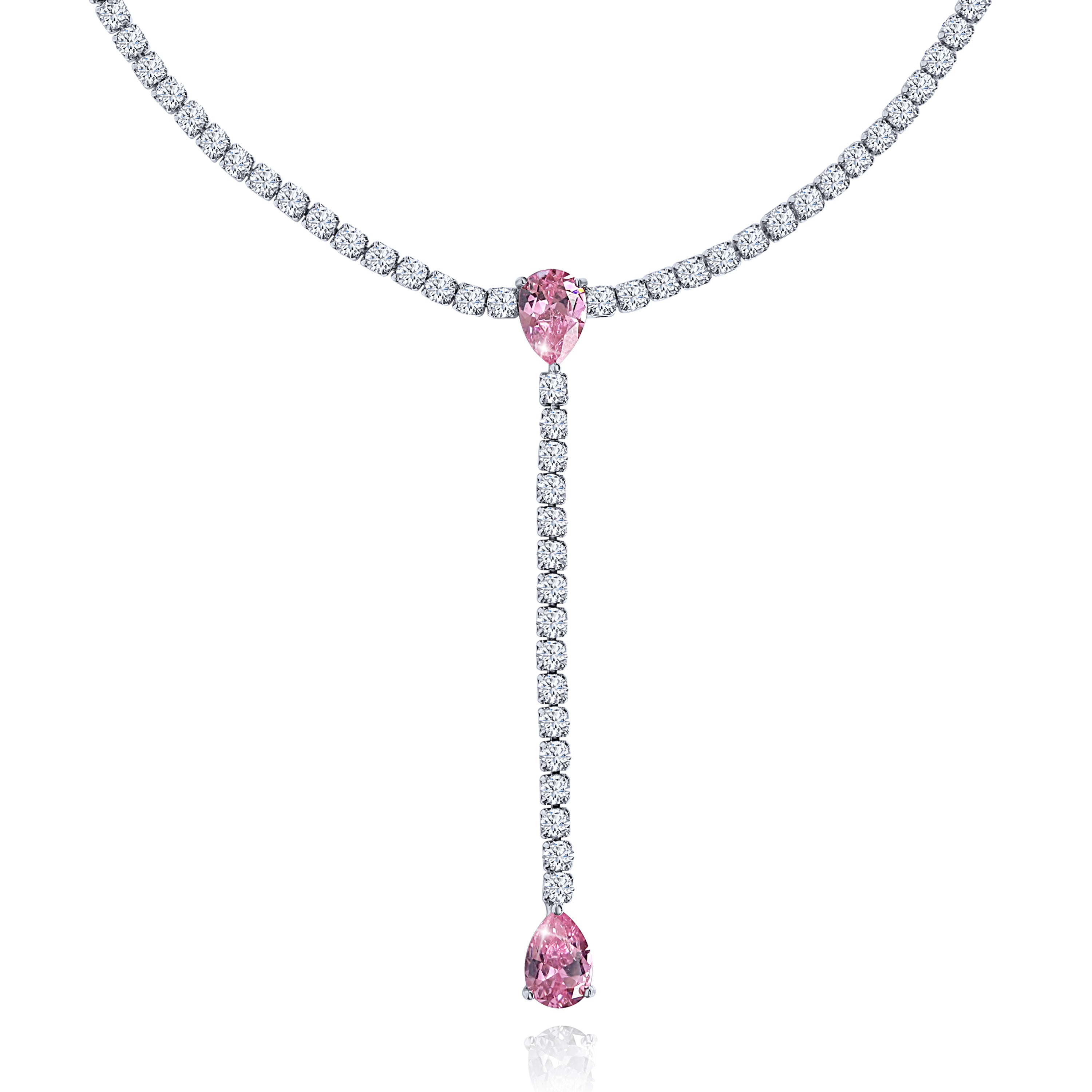 Drop Tennis Necklace