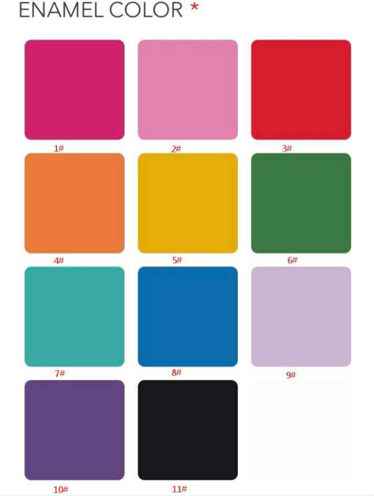 Enamel Bubble Name Necklace