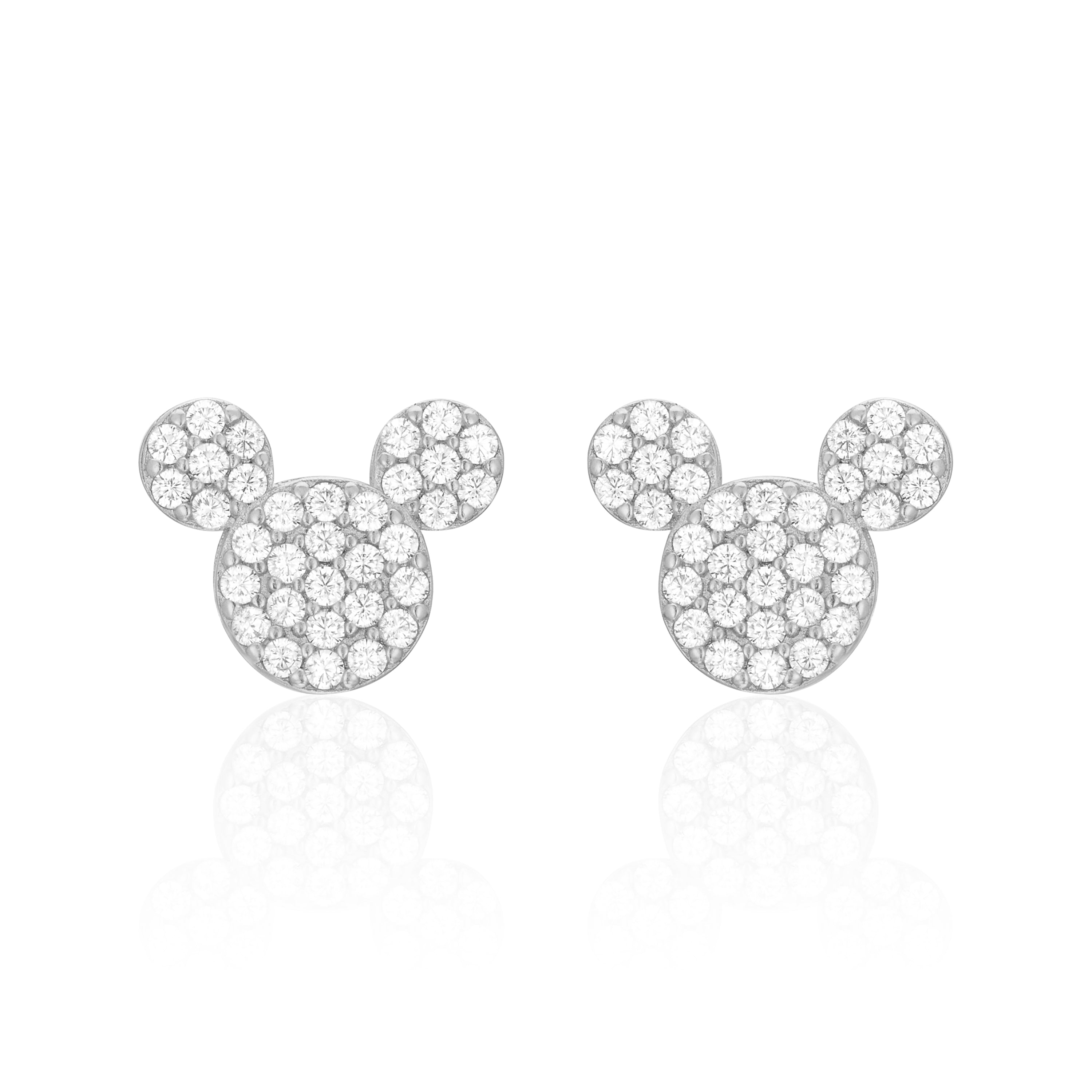 Mickey Mouse earrings 14k