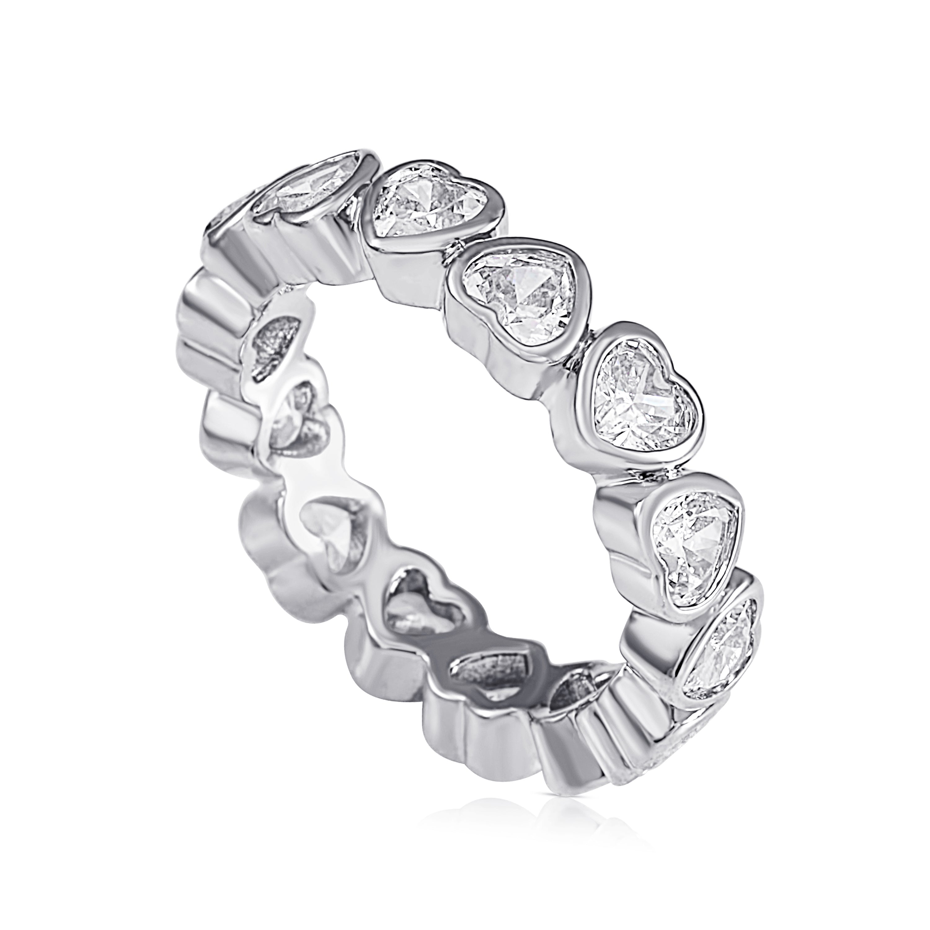 Heart Shaped Band Ring