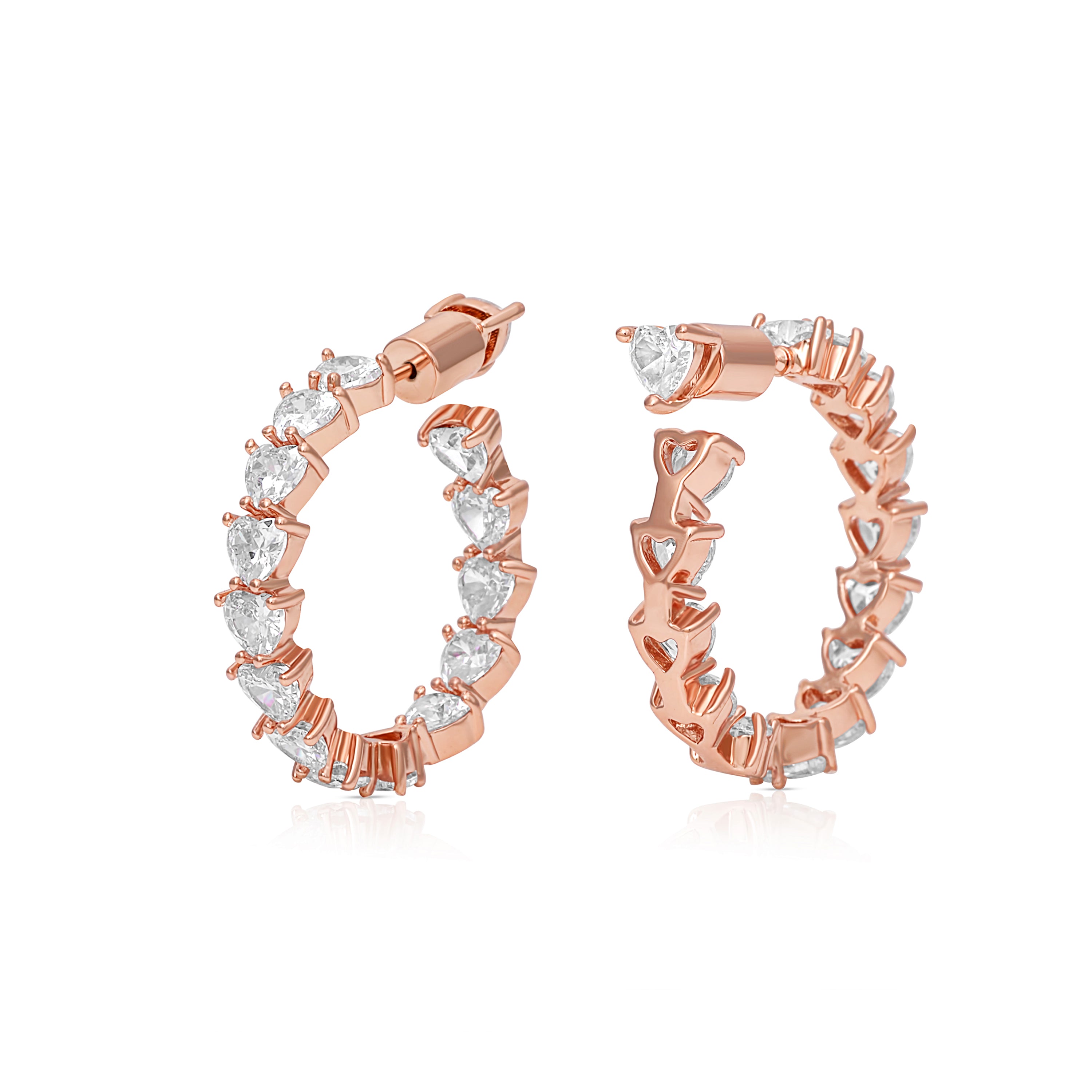 Infinite Love Hoop Earrings