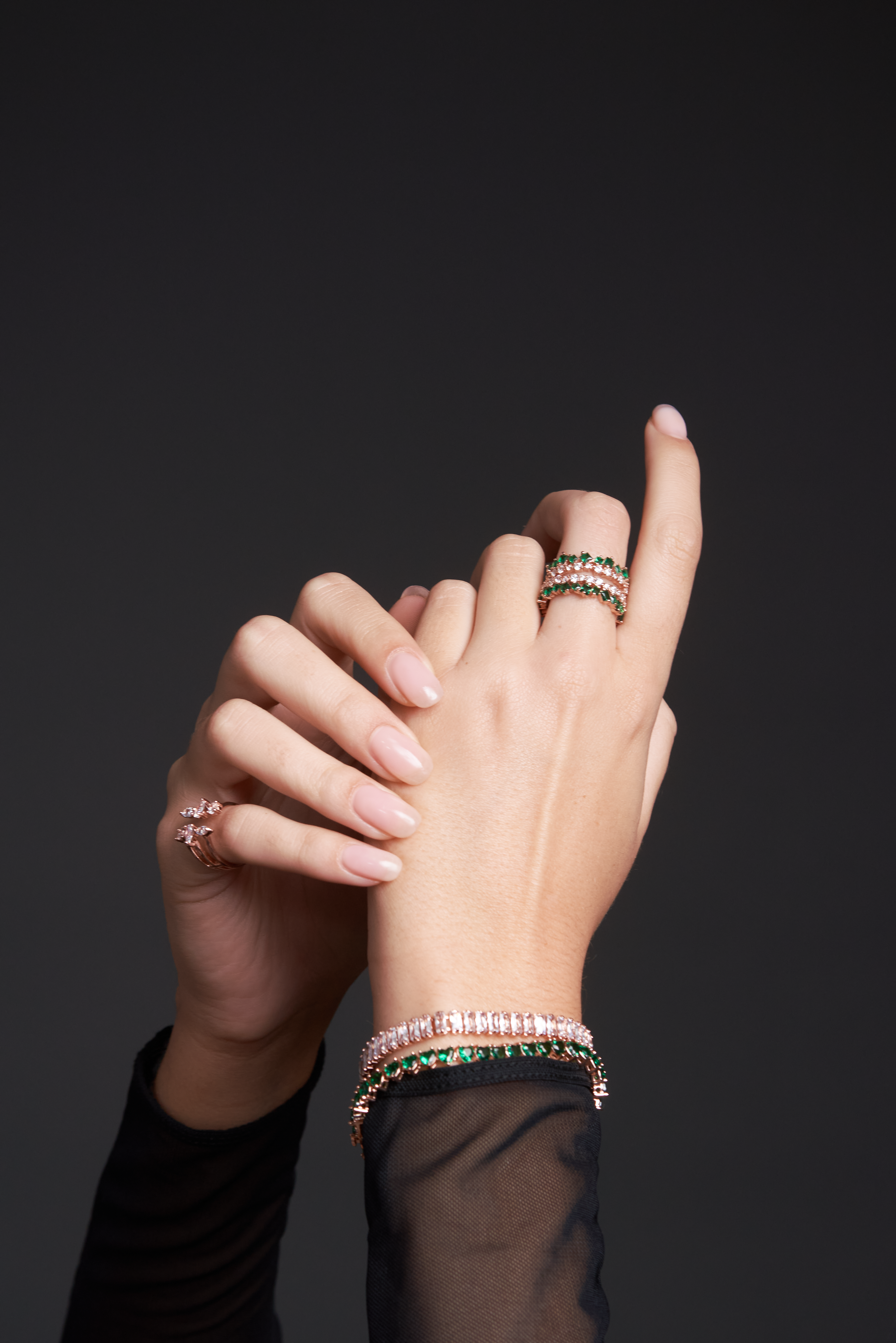 Heart Tennis bracelet