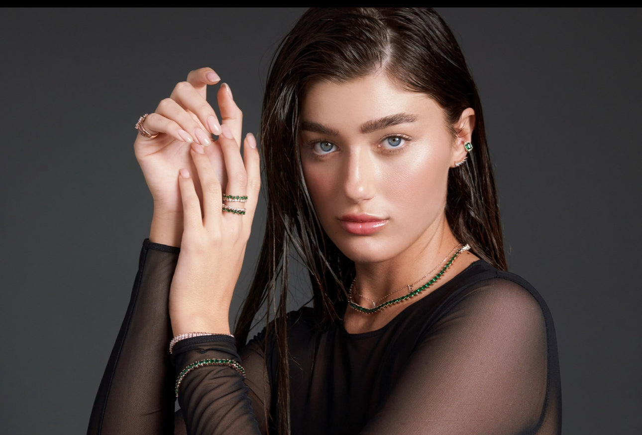 Heart Tennis bracelet