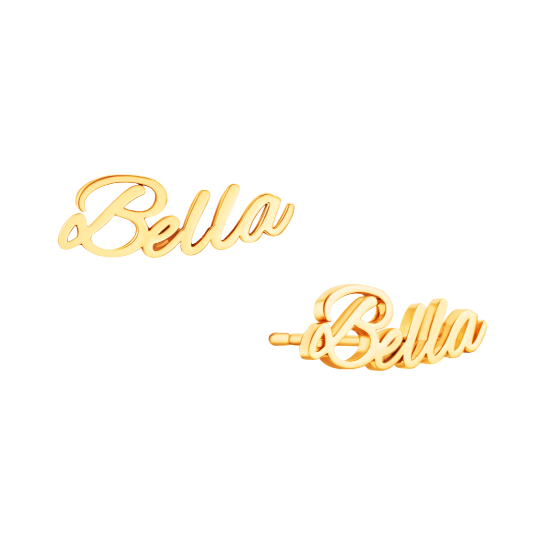 Name Earrings