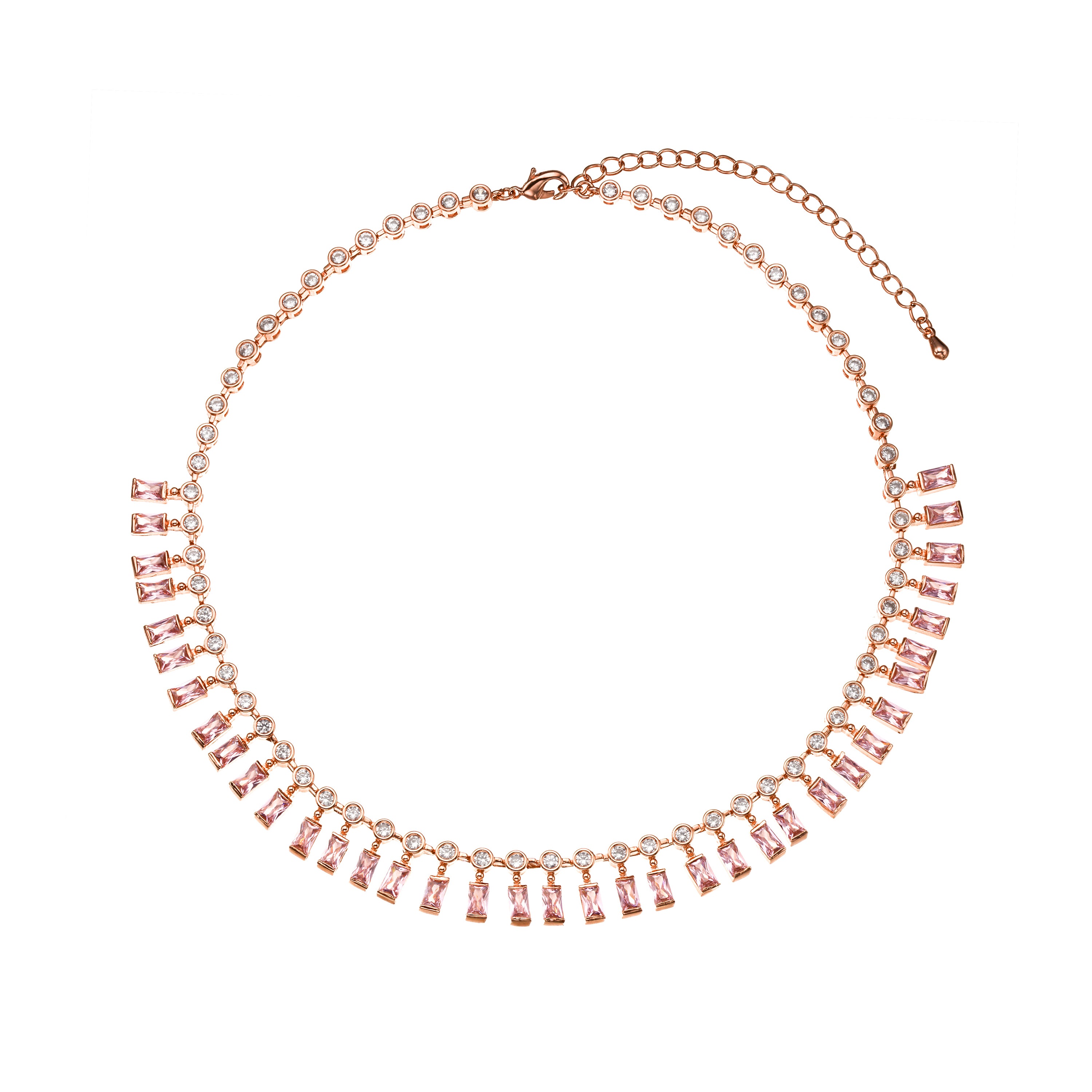 Tennis Dot-Dash Necklace