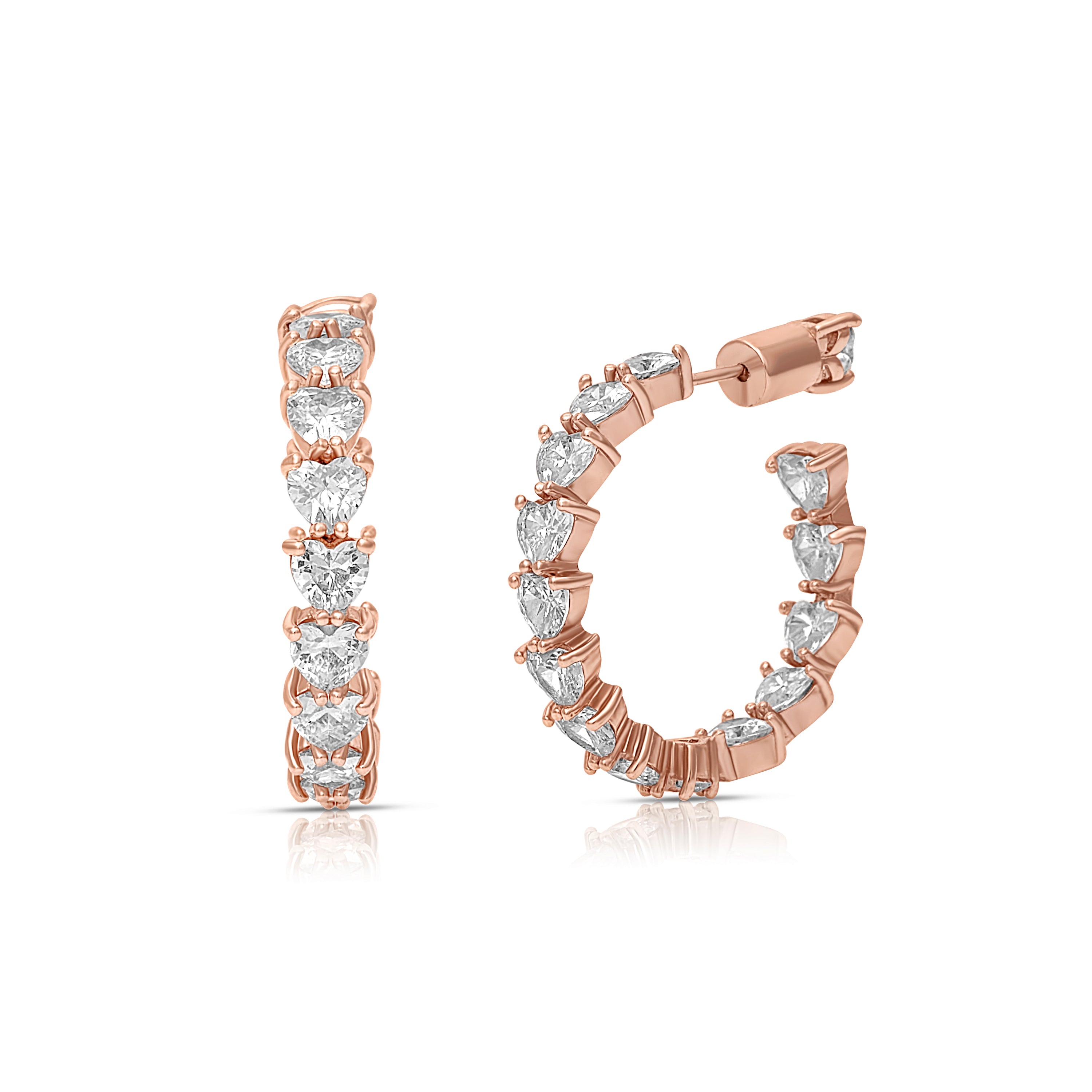 Infinite Love Hoop Earrings