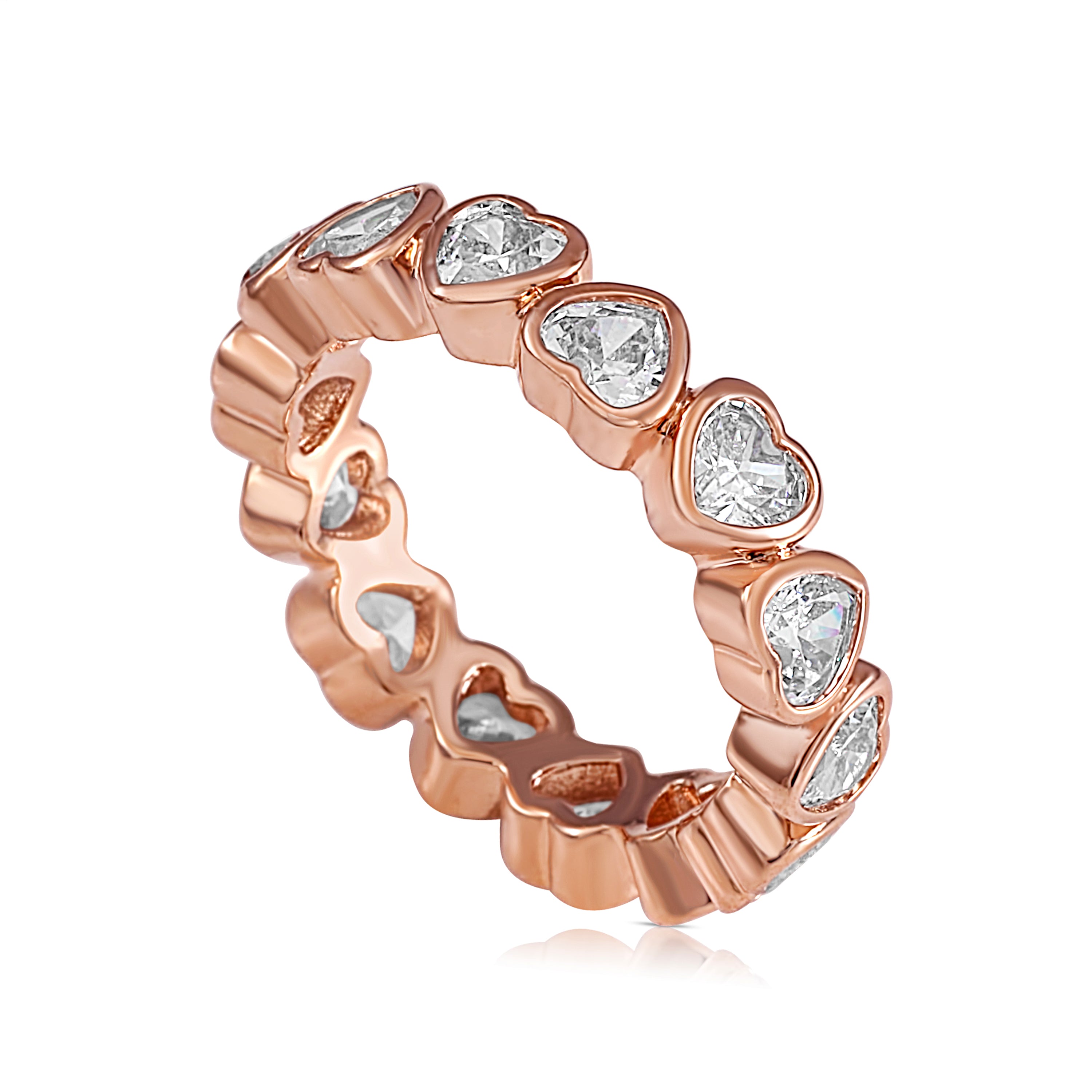 Heart Shaped Band Ring