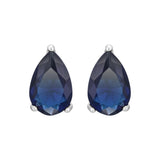 Blue Sapphire stud earrings