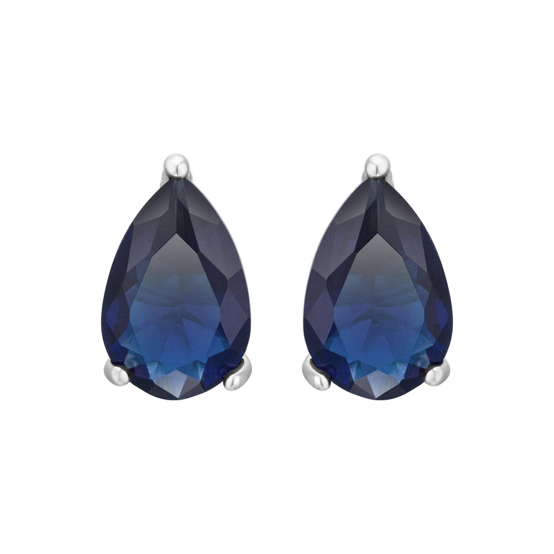 Blue Sapphire stud earrings