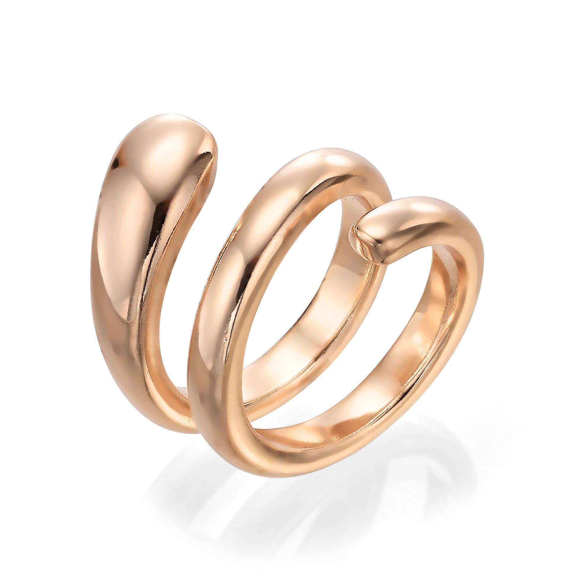 Bold Spiral Ring