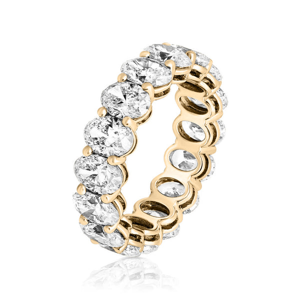 Oval Eternity Band