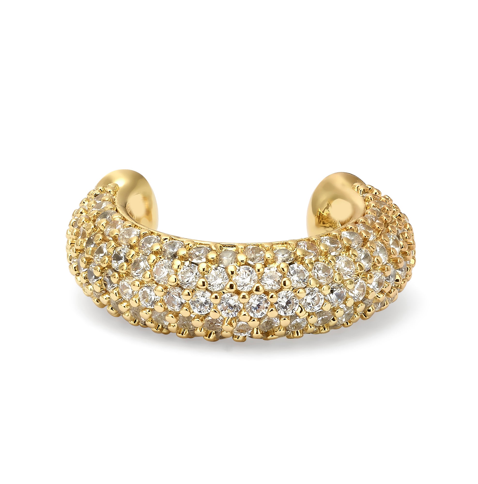 Golden Pavé Cuff