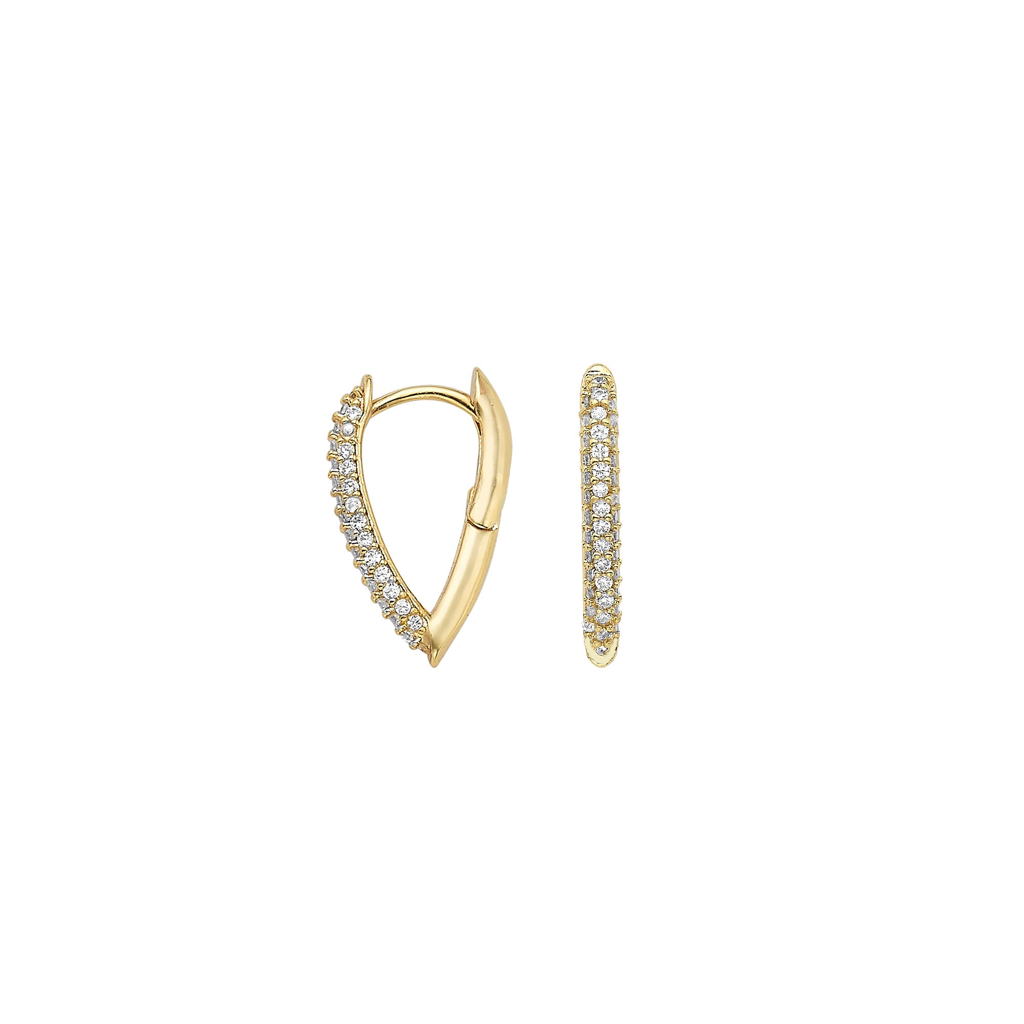Teardrop Glow Pavé S