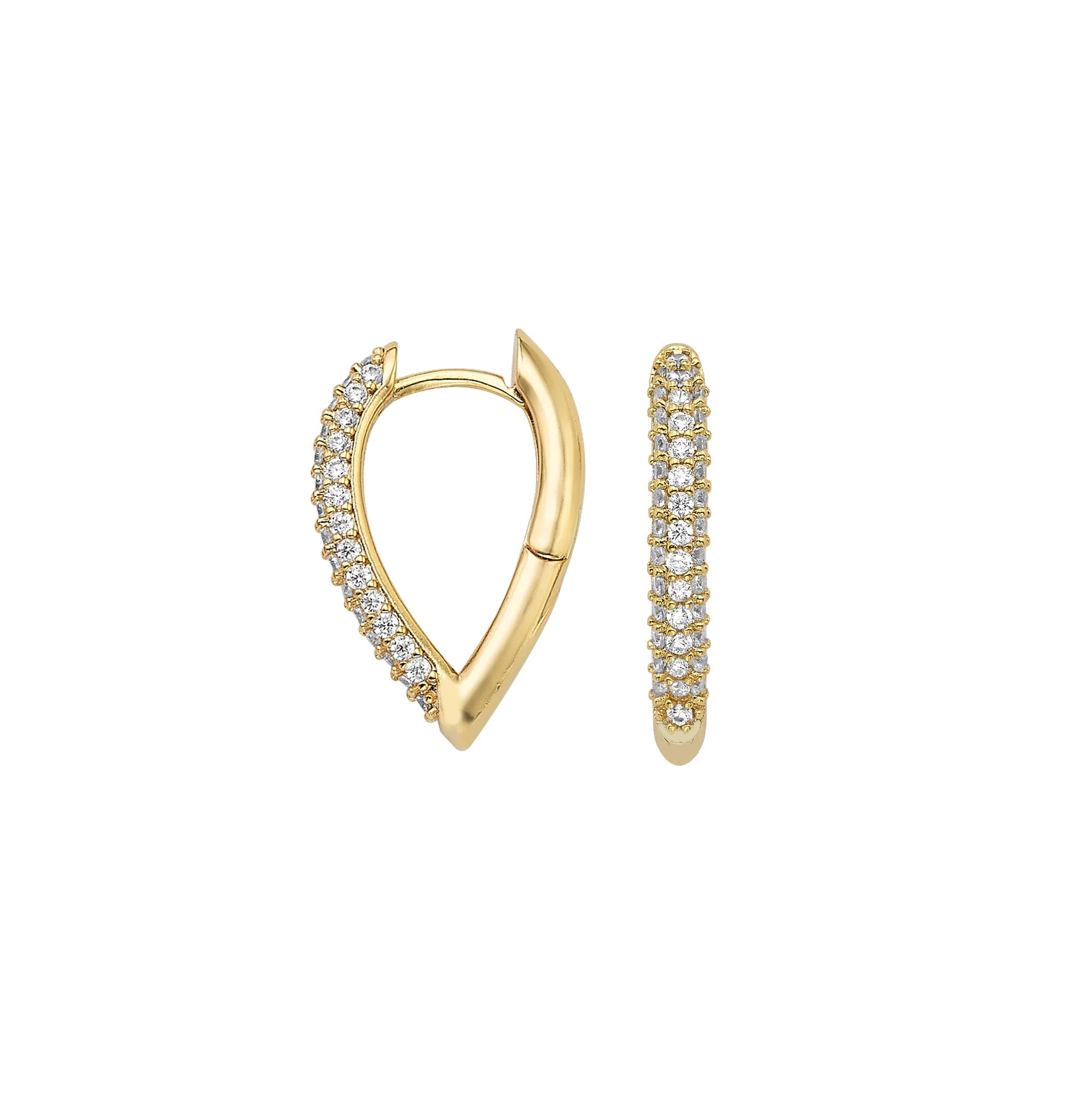 Teardrop Glow Pavé M