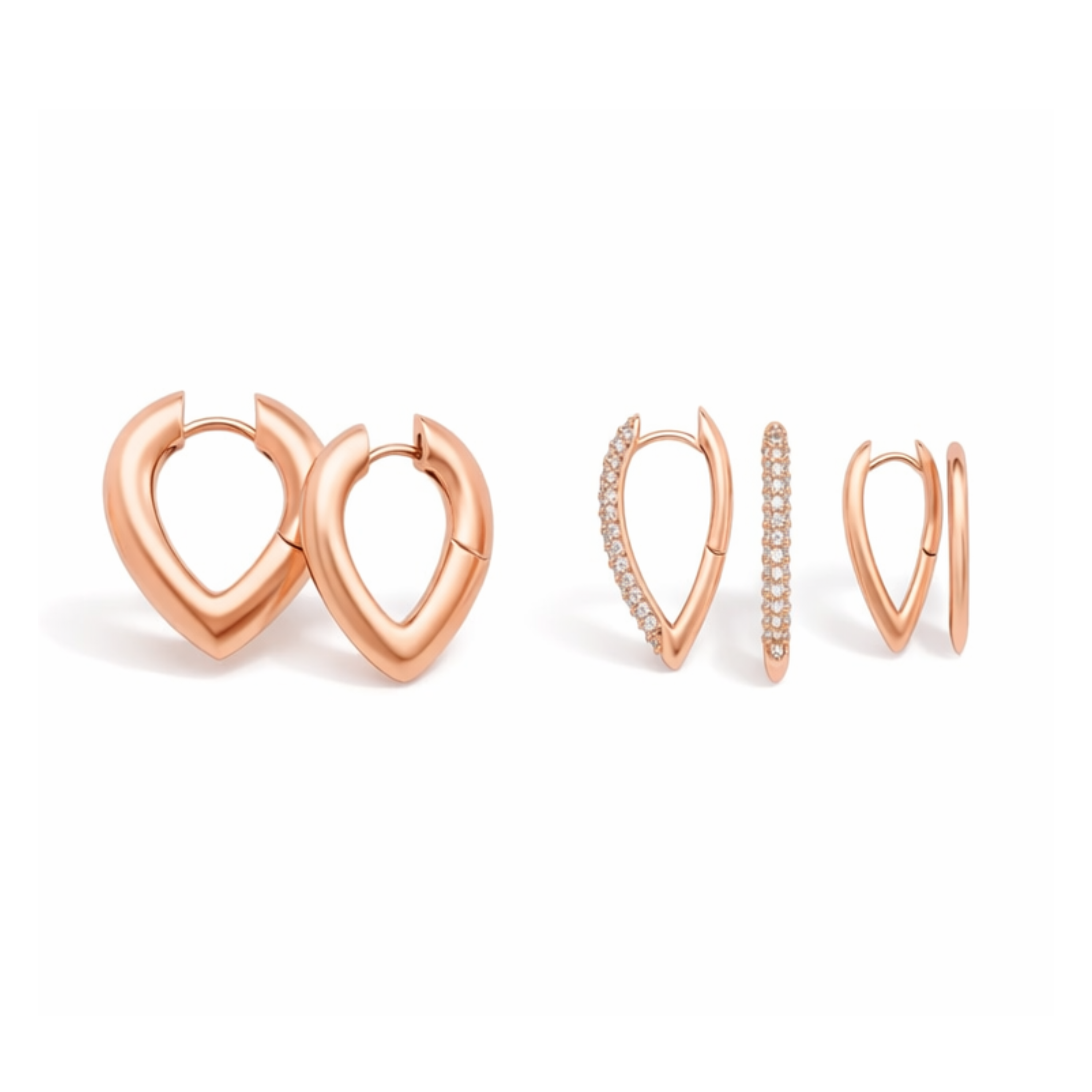 Teardrop Earrings Set