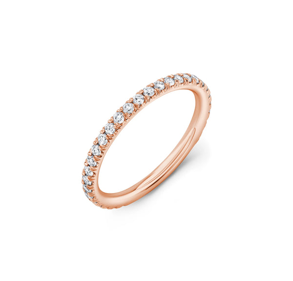 1 Row Pave Ring