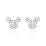 Mickey Mouse earrings 14k